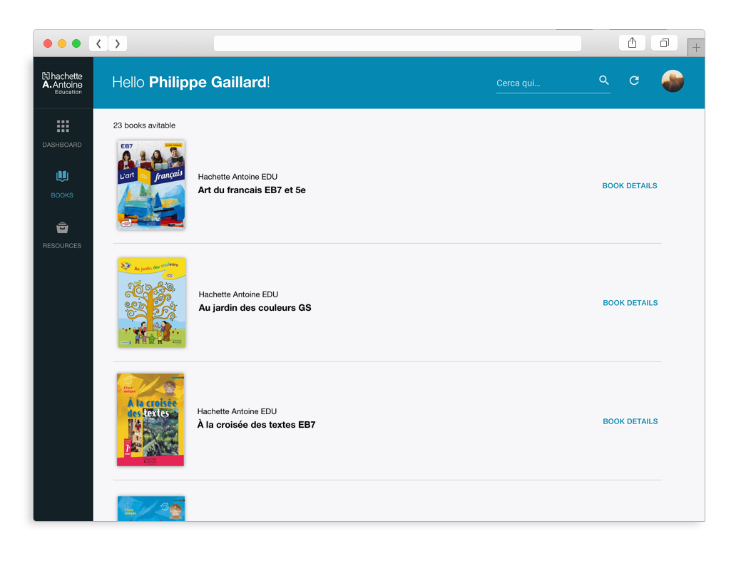 An app designed for school